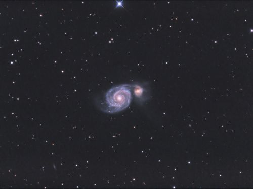 Whirpool galaxi M51 di